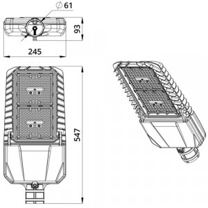 Люмьер ДКУ-160 производитель Seoul Semiconductor (Корея)