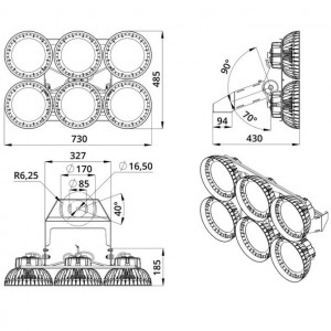 Люмьер ДО-ДСП-720 производитель Seoul Semiconductor (Корея)