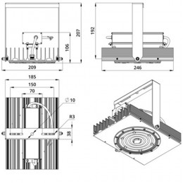 Люмьер ДО-ПМЛ-150 производитель Seoul Semiconductor (Корея)