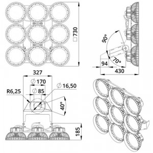 Люмьер ДО-ДСП-1080 производитель Seoul Semiconductor (Корея)
